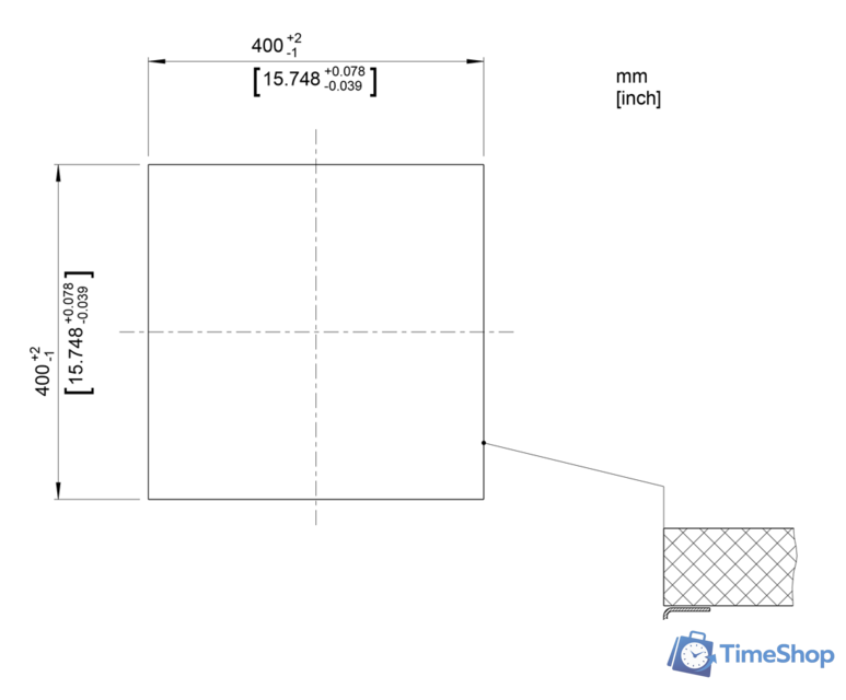 Кухонная мойка Blanco Zerox 400-U Durinox (без клапана-автомата) - Изображение №3 — Интернет-магазин Time-Shop