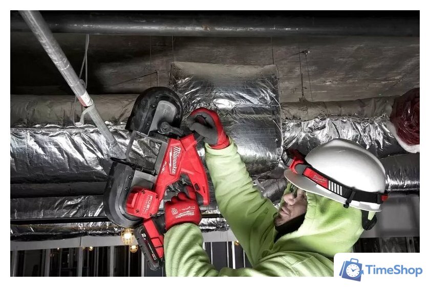 Ленточная пила Milwaukee Fuel M18 FBS85-202C 4933471497 (с 2-мя АКБ, кейс) - Изображение №5 — Интернет-магазин Time-Shop