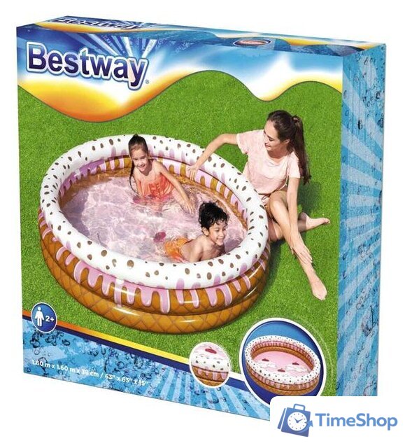 Надувной бассейн Bestway Праздник мороженого 51144 (160x38) - Изображение №5 — Интернет-магазин Time-Shop