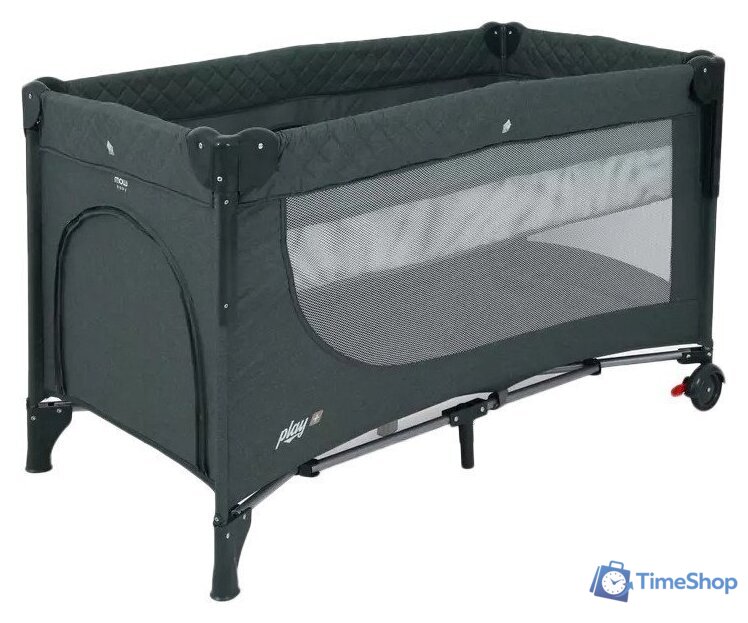 Манеж-кровать MOWbaby Play Plus RP102 (темно-зеленый) - Изображение №1 — Интернет-магазин Time-Shop