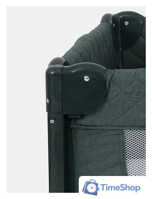 Манеж-кровать MOWbaby Play Plus RP102 (темно-зеленый) - Изображение №12 — Интернет-магазин Time-Shop