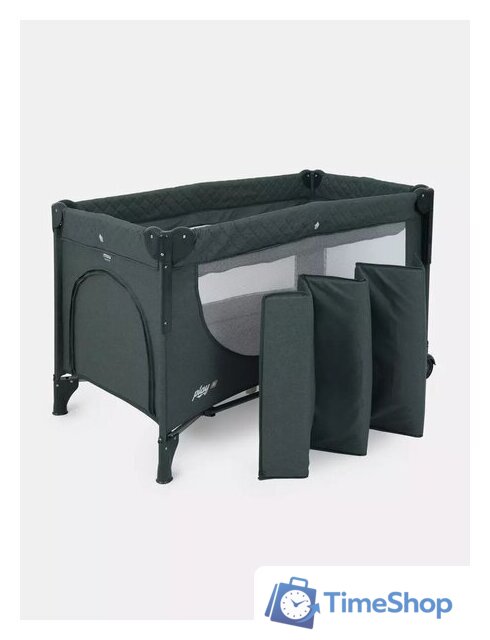 Манеж-кровать MOWbaby Play Plus RP102 (темно-зеленый) - Изображение №4 — Интернет-магазин Time-Shop
