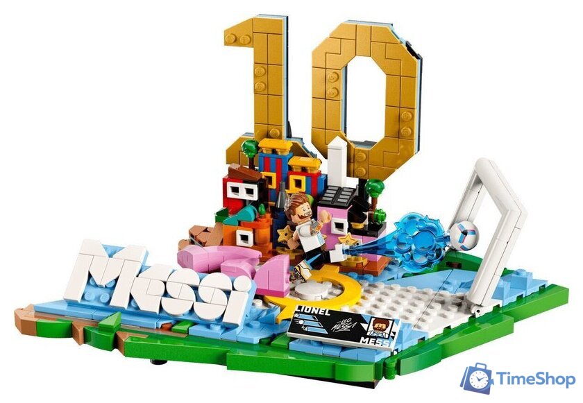 Конструктор LEGO Editions 43011 Лионель Месси – лучшие моменты футбольного матча - Изображение №2 — Интернет-магазин Time-Shop