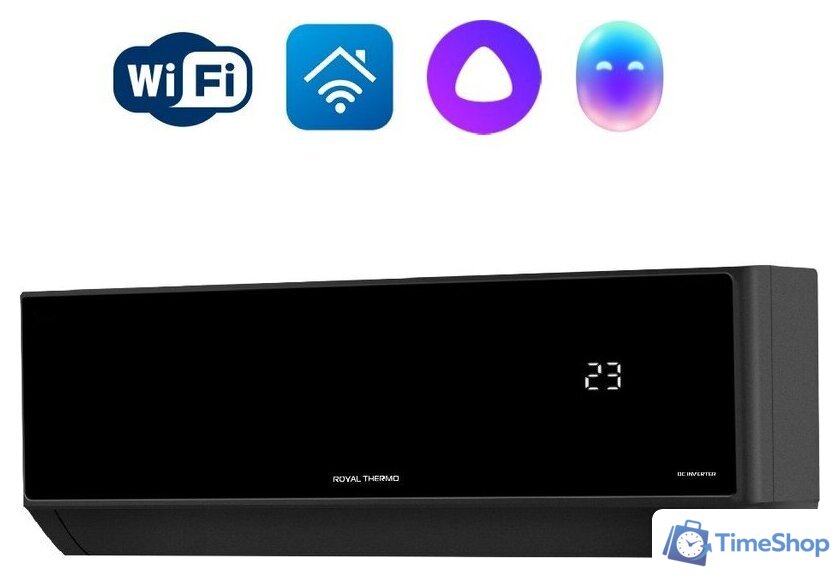 Кондиционер Royal Thermo Barocco DC RTBI-12HN8/black - Изображение №6 — Интернет-магазин Time-Shop