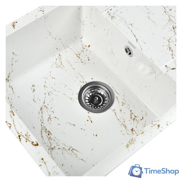 Кухонная мойка Wisent WB27-13 (с сифоном GER013) - Изображение №3 — Интернет-магазин Time-Shop