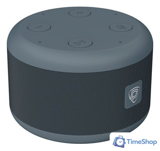Умная колонка Prestigio SmartVoice (темно-серый) - Изображение №3 — Интернет-магазин Time-Shop