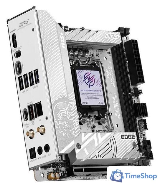 Материнская плата MSI MPG B860I Edge TI WiFi - Изображение №3 — Интернет-магазин Time-Shop