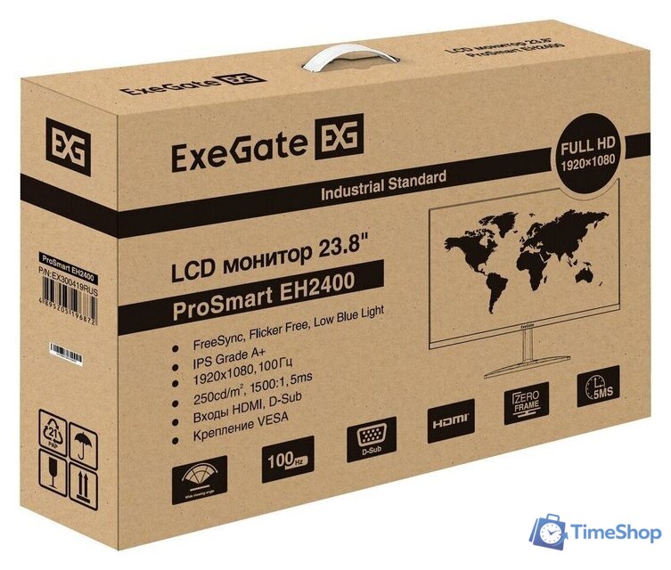 Монитор ExeGate ProSmart EH2400 EX300419RUS - Изображение №9 — Интернет-магазин Time-Shop