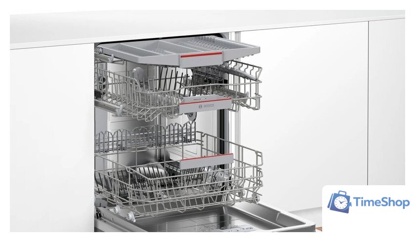 Встраиваемая посудомоечная машина Bosch Serie 6 SMV6ZCX10E - Изображение №3 — Интернет-магазин Time-Shop