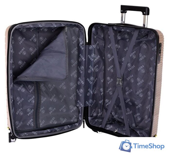 Чемодан-спиннер Pride РР-204 (S, синий) - Изображение №4 — Интернет-магазин Time-Shop