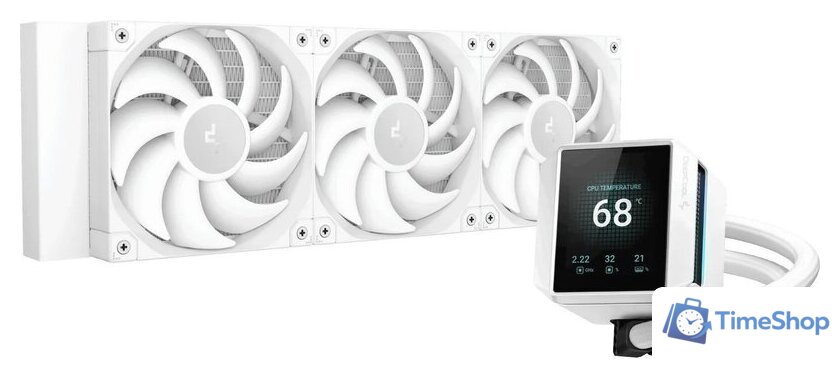 Система жидкостного охлаждения для процессора DeepCool Mystique 360 WH R-LX360-WHDSNMP-G-1 - Изображение №1 — Интернет-магазин Time-Shop