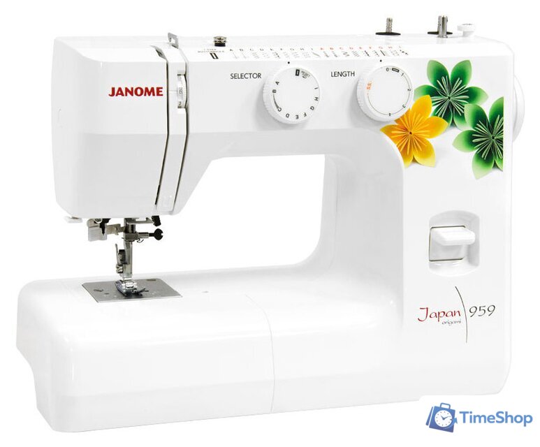 Электромеханическая швейная машина Janome Japan 959 - Изображение №1 — Интернет-магазин Time-Shop