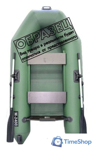 Моторно-гребная лодка Муссон 2400 (серый) - Изображение №3 — Интернет-магазин Time-Shop