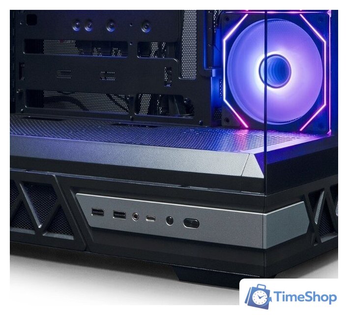 Корпус XASTRA Q700 7ARGB-C10-UC (черный) - Изображение №4 — Интернет-магазин Time-Shop