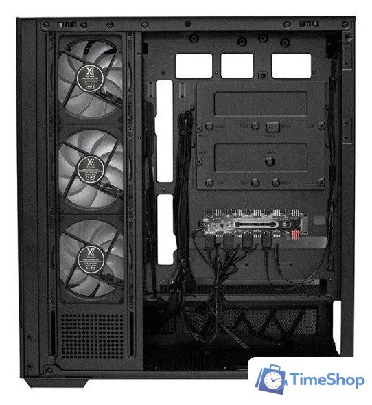 Корпус XASTRA Q700 7ARGB-C10-UC (черный) - Изображение №3 — Интернет-магазин Time-Shop