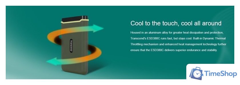 Внешний накопитель Transcend ESD380C 1TB TS1TESD380C - Изображение №7 — Интернет-магазин Time-Shop