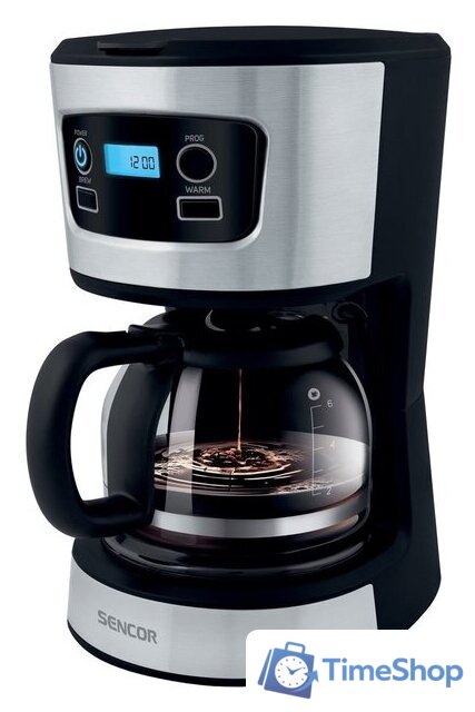Капельная кофеварка Sencor SCE 3700BK - Изображение №1 — Интернет-магазин Time-Shop
