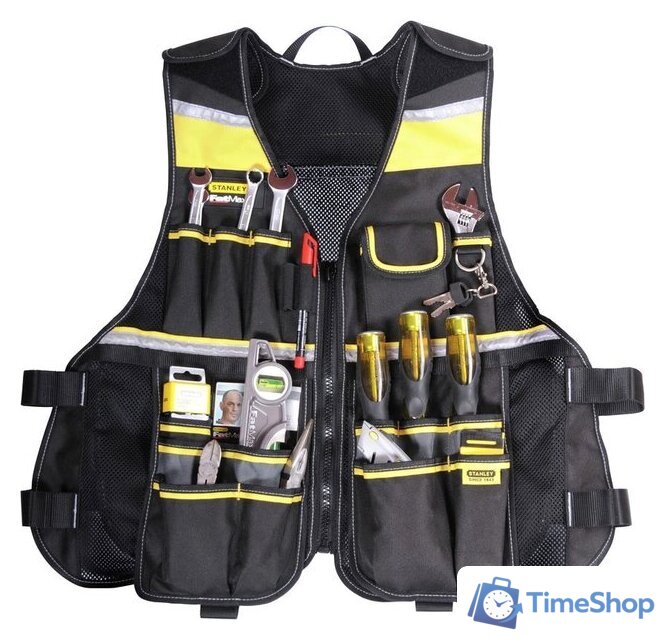 Жилет для инструментов Stanley FatMax Tool Vest FMST1-71181 - Изображение №3 — Интернет-магазин Time-Shop