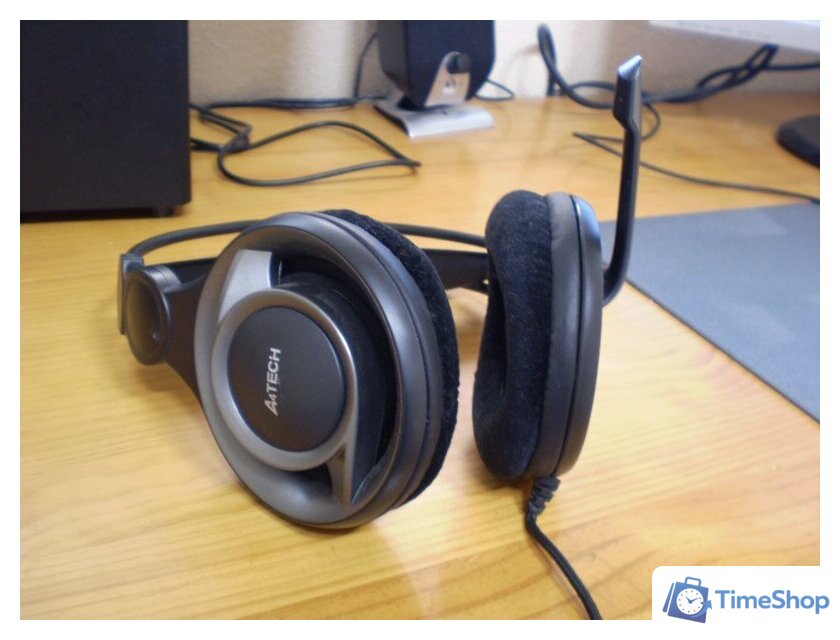 Наушники A4Tech HS-100 - Изображение №6 — Интернет-магазин Time-Shop