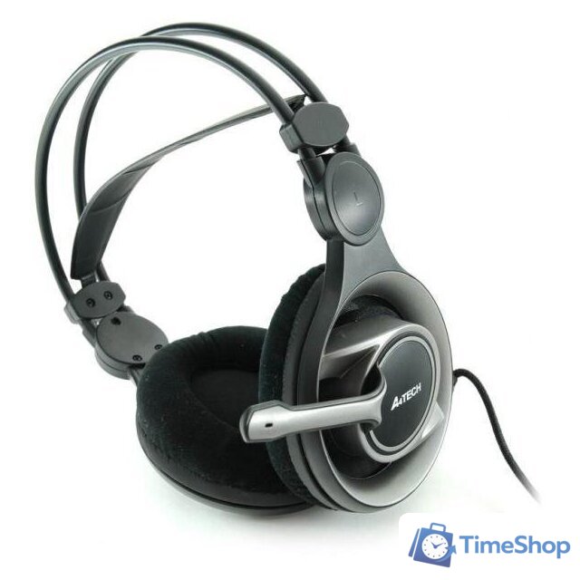 Наушники A4Tech HS-100 - Изображение №5 — Интернет-магазин Time-Shop