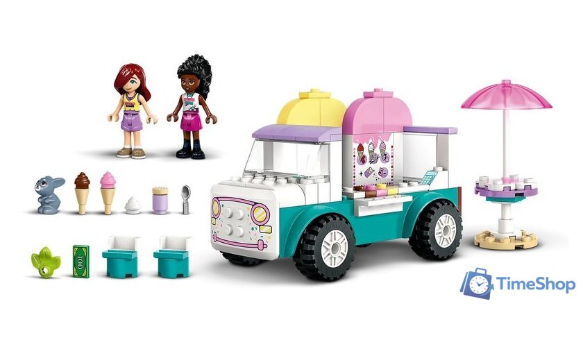 Конструктор LEGO Friends 42644 Грузовик с мороженым в Хартлейк-сити - Изображение №6 — Интернет-магазин Time-Shop