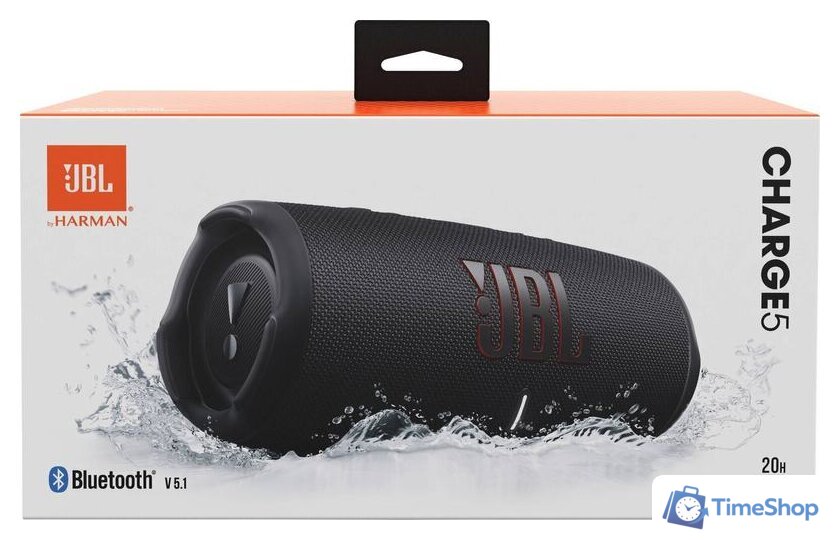 Беспроводная колонка JBL Charge 5 (черный) - Изображение №9 — Интернет-магазин Time-Shop