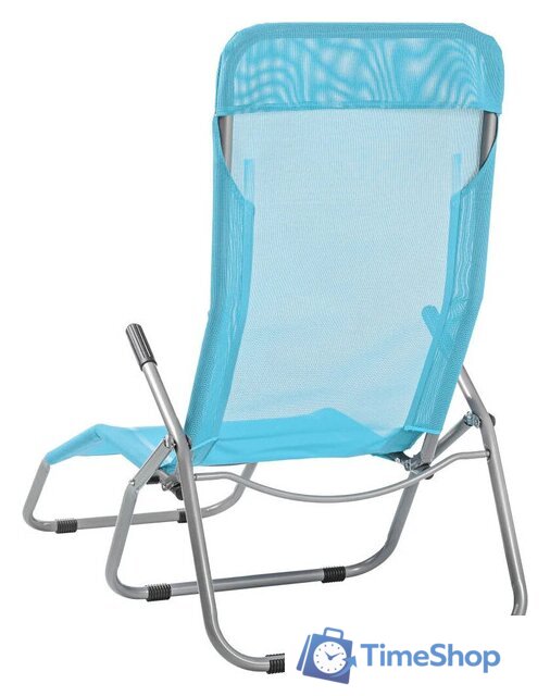 Шезлонг Sundays ZC-CL005-1 (голубой) - Изображение №3 — Интернет-магазин Time-Shop