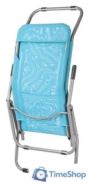 Шезлонг Sundays ZC-CL005-1 (голубой) - Изображение №4 — Интернет-магазин Time-Shop