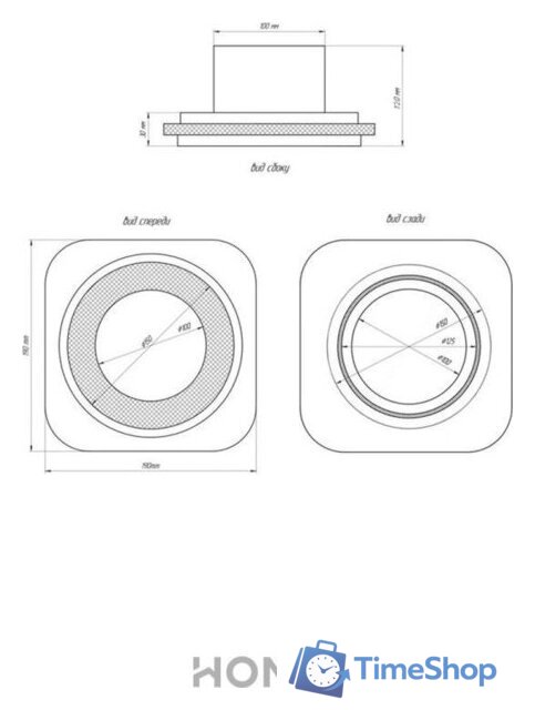 Вентиляционная решетка HOMY AIR круглый A100WRS d150 (белая) - Изображение №19 — Интернет-магазин Time-Shop