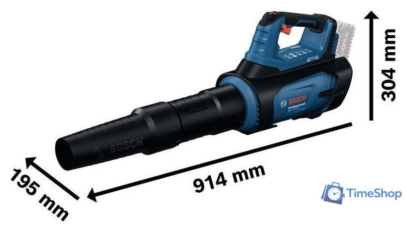 Ручная воздуходувка Bosch GBL 18V-800 06008D2200 (без АКБ) - Изображение №21 — Интернет-магазин Time-Shop
