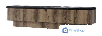 Банкетка Anrex Jagger 160 дуб монастырский/черный - Изображение №1 — Интернет-магазин Time-Shop