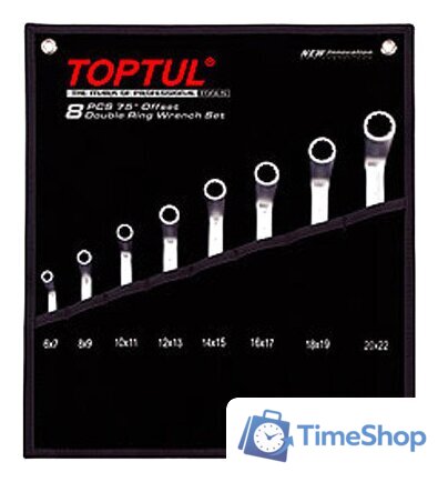 Набор ключей Toptul GPAI1202 12 предметов - Изображение №1 — Интернет-магазин Time-Shop