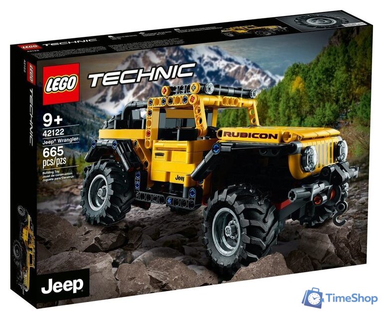 Конструктор LEGO Technic 42122 Jeep Wrangler - Изображение №1 — Интернет-магазин Time-Shop