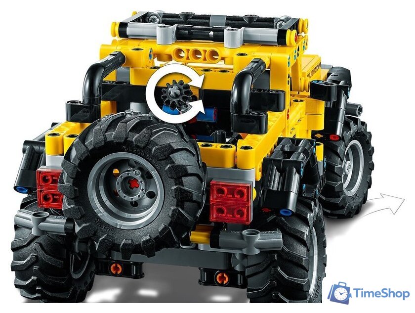 Конструктор LEGO Technic 42122 Jeep Wrangler - Изображение №9 — Интернет-магазин Time-Shop