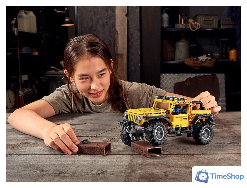 Конструктор LEGO Technic 42122 Jeep Wrangler - Изображение №10 — Интернет-магазин Time-Shop