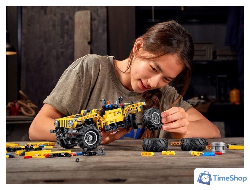 Конструктор LEGO Technic 42122 Jeep Wrangler - Изображение №13 — Интернет-магазин Time-Shop