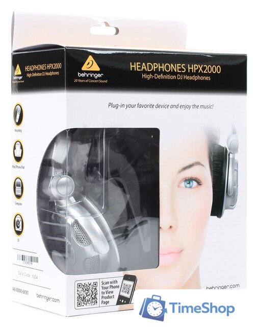 Наушники Behringer HPX2000 - Изображение №10 — Интернет-магазин Time-Shop