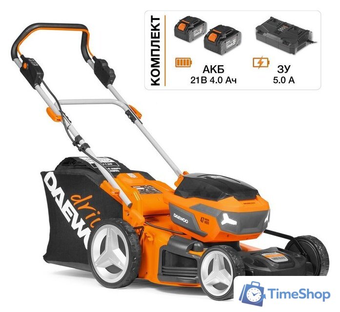Газонокосилка Daewoo Power DLM 5042Li Set (с 2-мя АКБ) - Изображение №1 — Интернет-магазин Time-Shop
