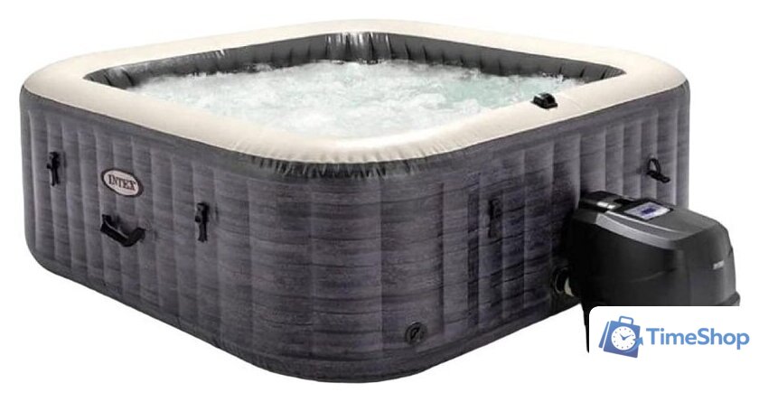 Надувной бассейн Intex Greystone Deluxe 28452 (196х71) - Изображение №1 — Интернет-магазин Time-Shop