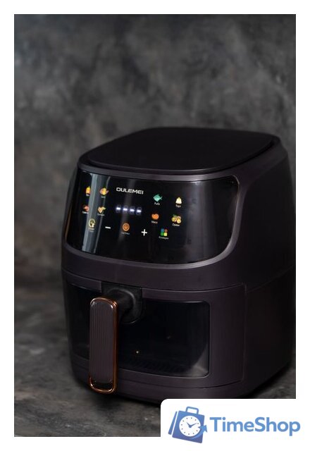 Аэрогриль (аэрофритюрница) Oulemei OLM-KZF002 (черный) - Изображение №19 — Интернет-магазин Time-Shop