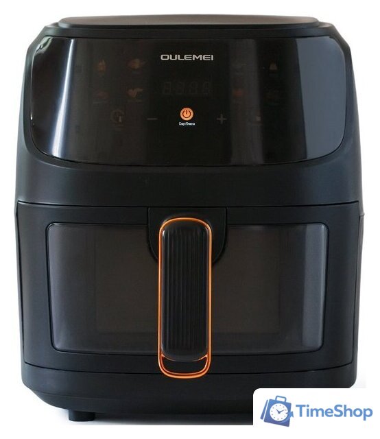 Аэрогриль (аэрофритюрница) Oulemei OLM-KZF002 (черный) - Изображение №1 — Интернет-магазин Time-Shop