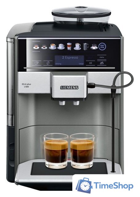 Кофемашина Siemens EQ.6 plus s500 TE655203RW - Изображение №1 — Интернет-магазин Time-Shop