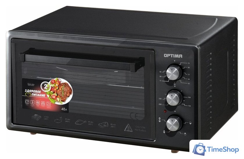 Мини-печь Optima OF-48BL - Изображение №1 — Интернет-магазин Time-Shop