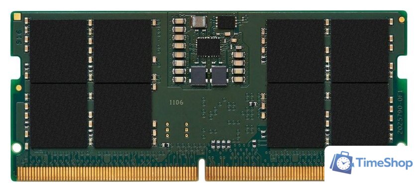 Оперативная память Kingston 32ГБ DDR5 SODIMM 6400 МГц KVR64V52BD8-32 - Изображение №1 — Интернет-магазин Time-Shop