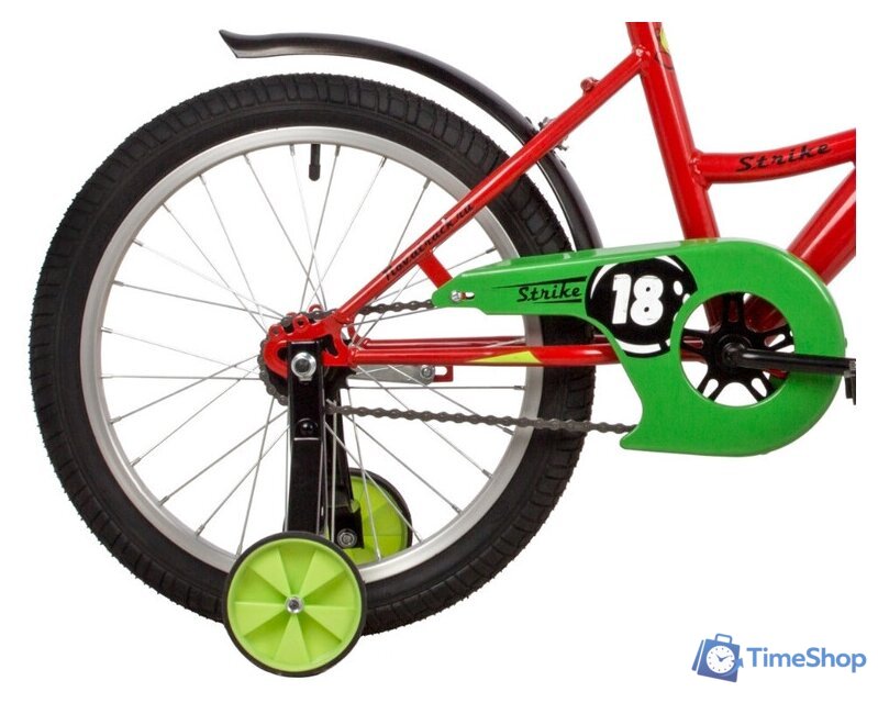 Детский велосипед Novatrack Strike 18 2022 183STRIKE.RD22 (красный) - Изображение №6 — Интернет-магазин Time-Shop