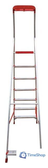 Лестница-стремянка Новая высота NV 3115 3115107 с органайзером (7 ступеней) - Изображение №4 — Интернет-магазин Time-Shop