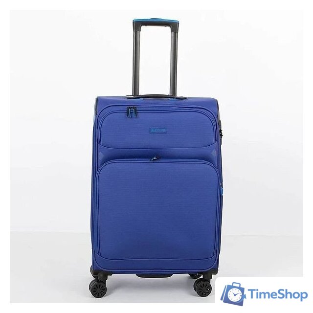 Чемодан-спиннер Francesco Molinary 111-22039W/3-24NAV (синий) - Изображение №2 — Интернет-магазин Time-Shop