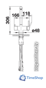 Смеситель Blanco Fontas-S II 525199 (нержавеющая сталь) - Изображение №11 — Интернет-магазин Time-Shop