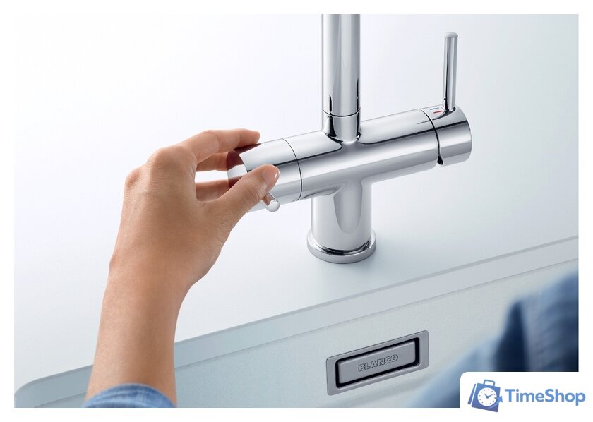 Смеситель Blanco Fontas-S II 525199 (нержавеющая сталь) - Изображение №7 — Интернет-магазин Time-Shop