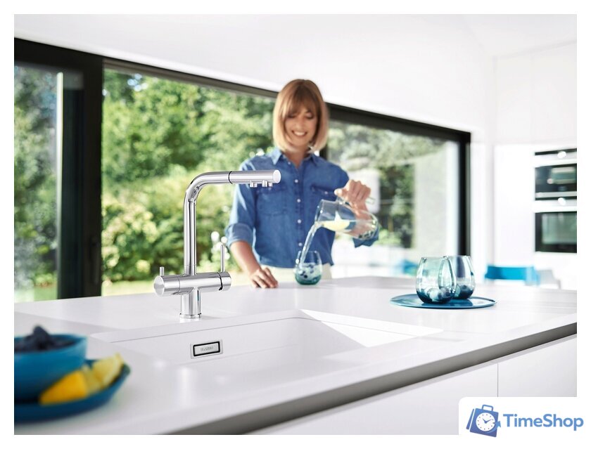 Смеситель Blanco Fontas-S II 525199 (нержавеющая сталь) - Изображение №5 — Интернет-магазин Time-Shop